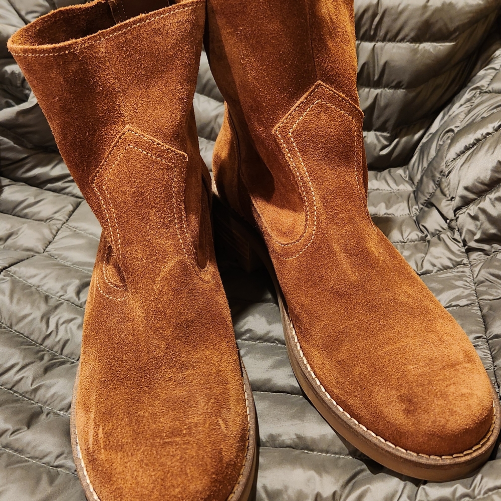 Antonio de Faria Brown Leather Boots